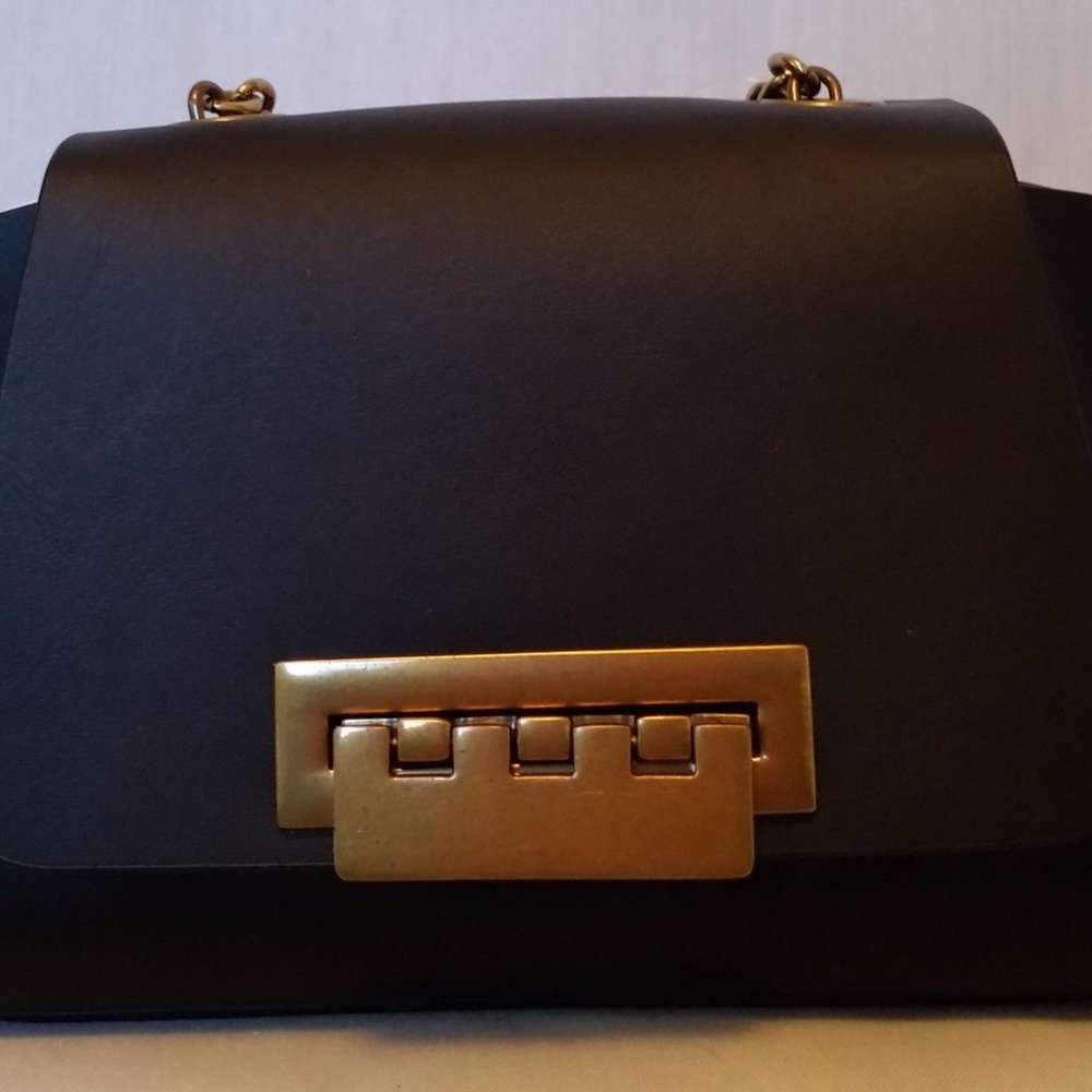 Zac Posen Eartha Iconic Mini Chain Crossbody, Blac
